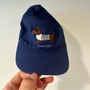 Janie and Jack Weiner Dog Hat 12-24 Months